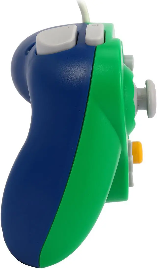 Alt view image 3 of 7 - HORI Battle Pad for Wii U (Luigi Version) with Turbo - Nintendo Wii U