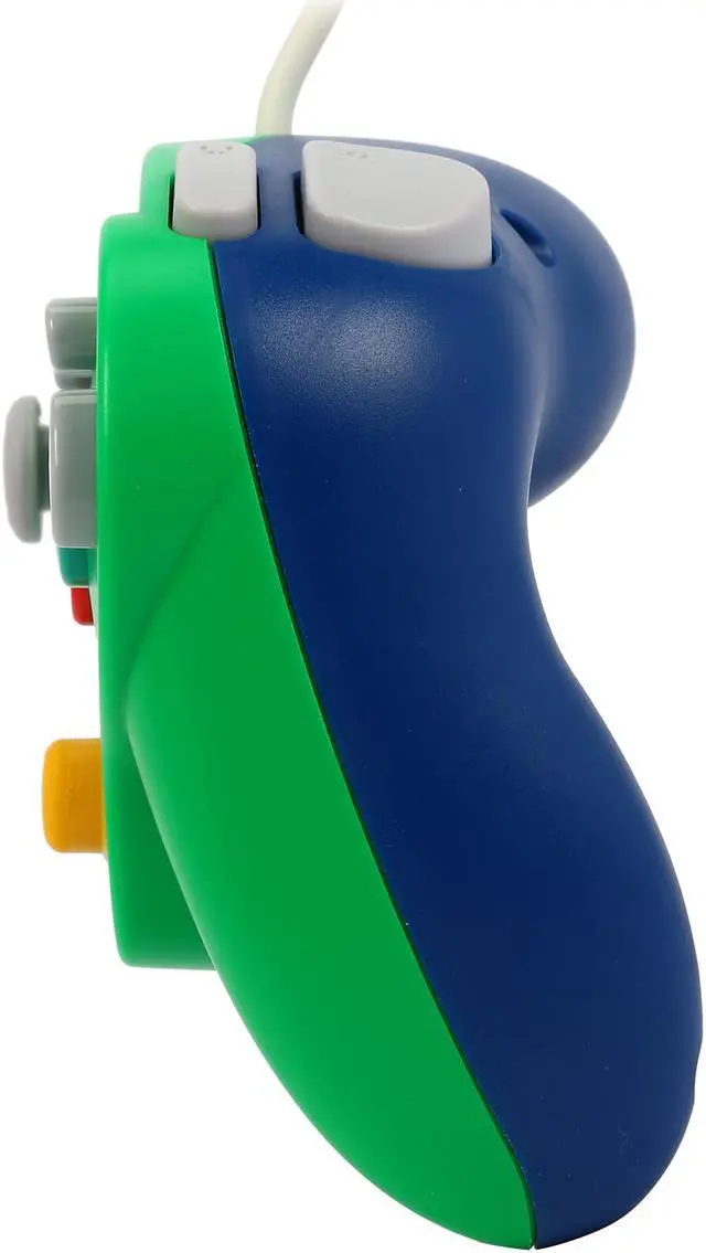 Alt view image 5 of 7 - HORI Battle Pad for Wii U (Luigi Version) with Turbo - Nintendo Wii U