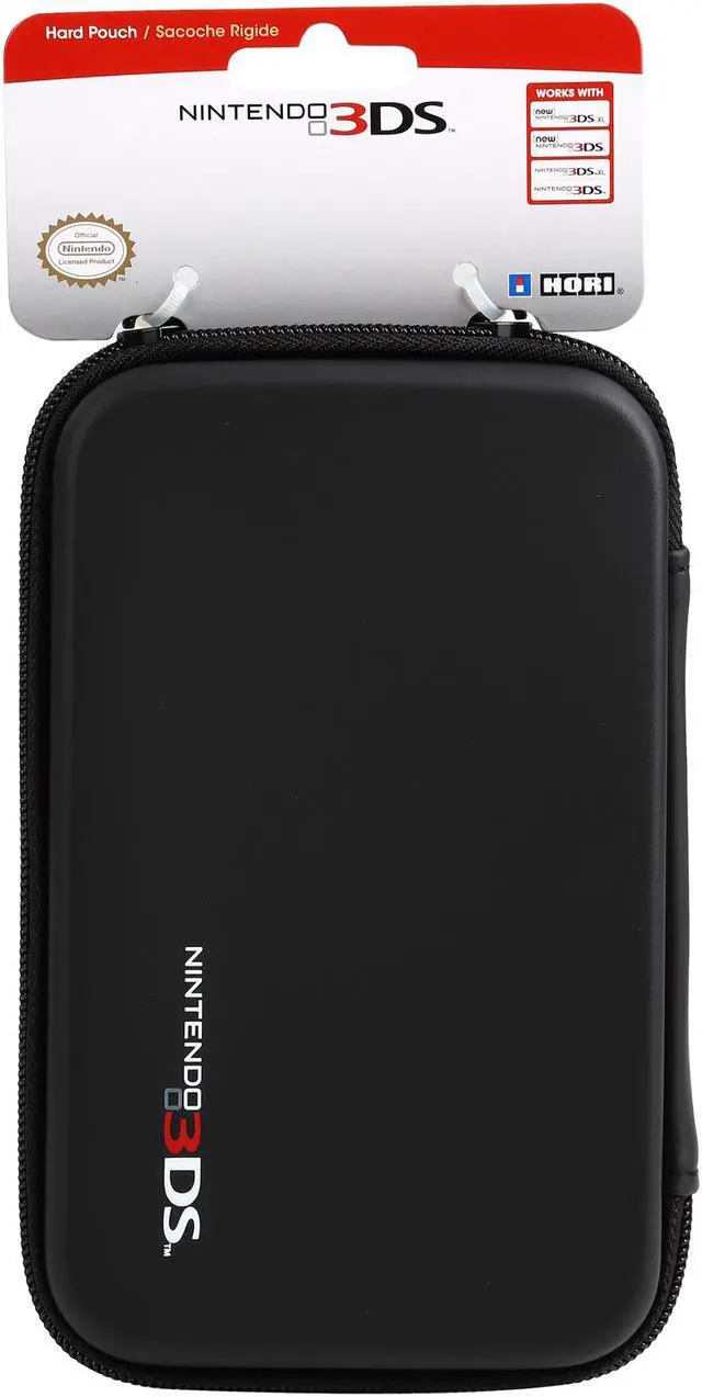 Alt view image 7 of 7 - HORI Hard Pouch for Nintendo NEW 3DS XL