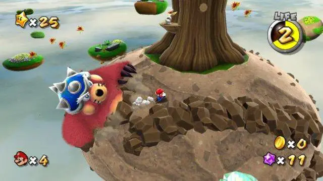 Alt view image 9 of 17 - Super Mario Galaxy Wii Game