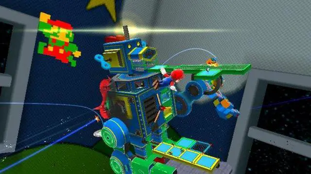Alt view image 12 of 17 - Super Mario Galaxy Wii Game