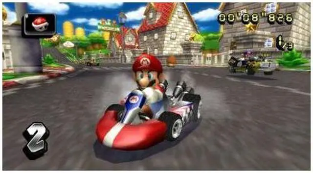 Alt view image 2 of 8 - Mario Kart Wii w/Wheel Wii Game
