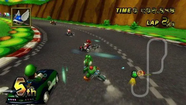 Alt view image 8 of 8 - Mario Kart Wii w/Wheel Wii Game