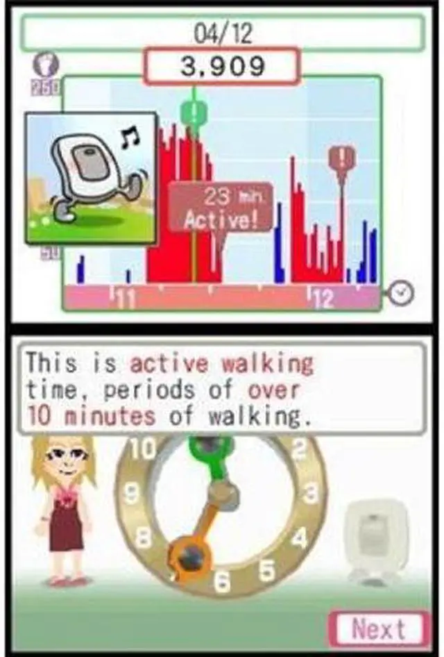 Alt view image 3 of 17 - Personal Trainer: Walking Nintendo DS Game