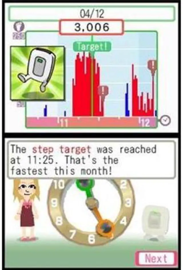 Alt view image 8 of 17 - Personal Trainer: Walking Nintendo DS Game