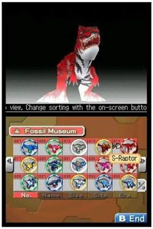 Alt view image 4 of 5 - Fossil Fighters Nintendo DS Game