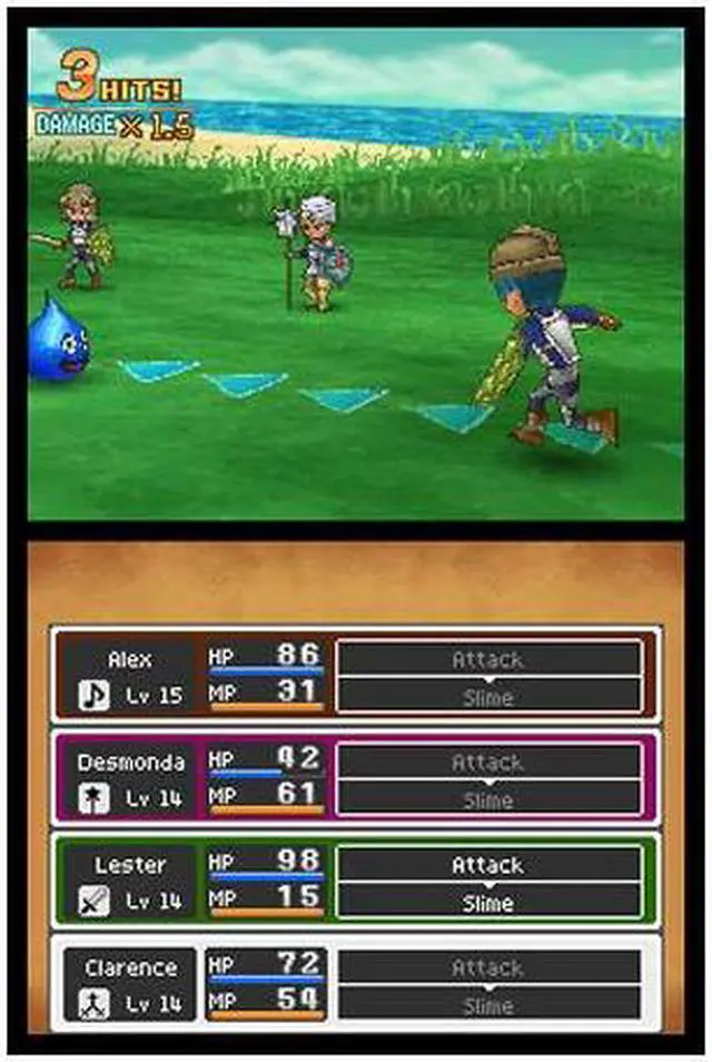 Alt view image 8 of 10 - Dragon Quest IX: Sentinels Starry Sky Nintendo DS Game