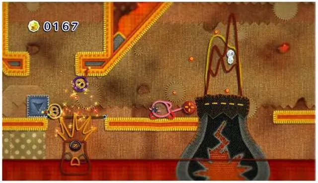 Alt view image 7 of 10 - Kirby's Epic Yarn Wii Game