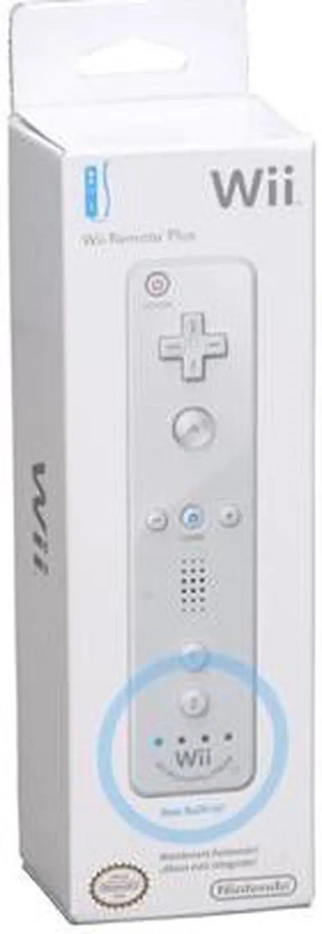 Alt view image 8 of 8 - Nintendo Wii Remote Plus White