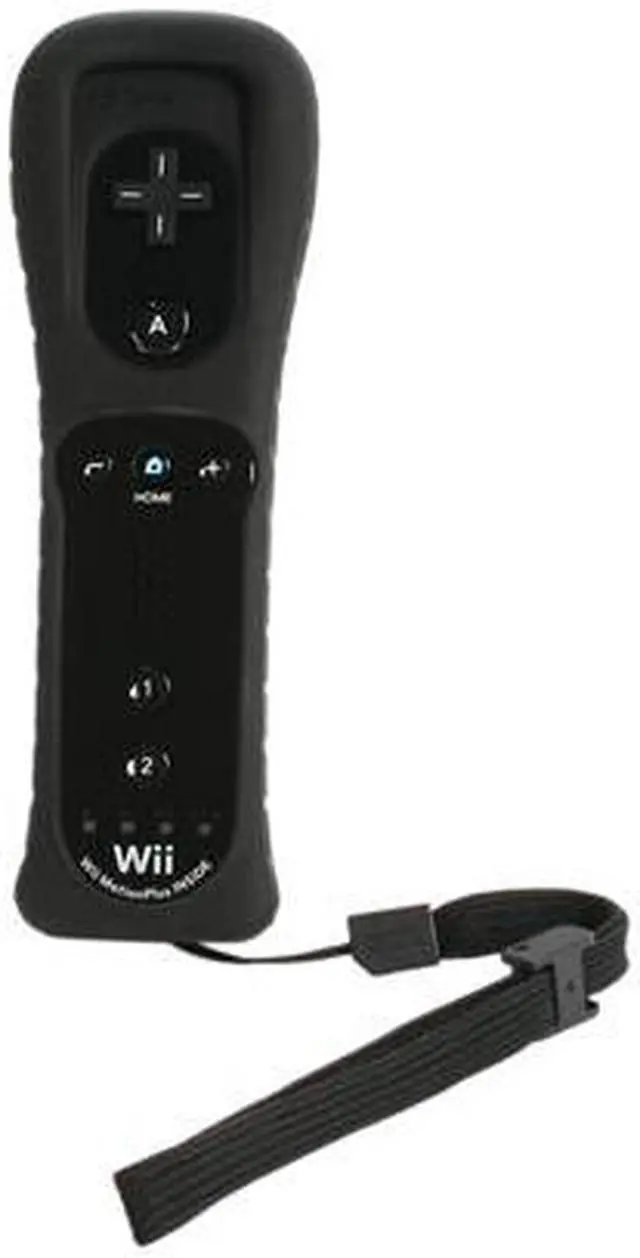 Alt view image 2 of 9 - Nintendo Wii Remote Plus Black