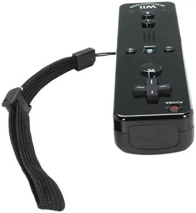 Alt view image 6 of 9 - Nintendo Wii Remote Plus Black