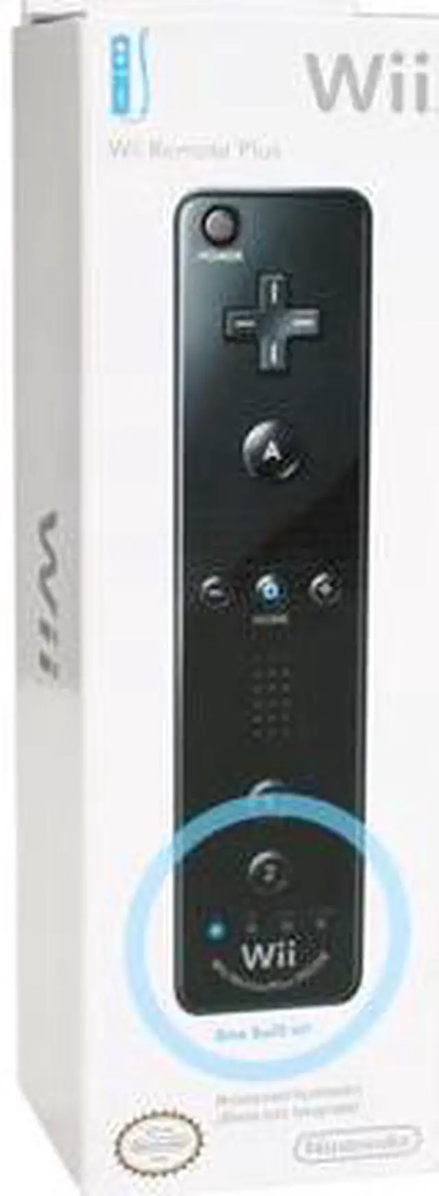 Alt view image 9 of 9 - Nintendo Wii Remote Plus Black