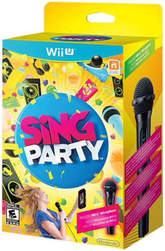 Alt view image 2 of 4 - SiNG Party w/Wii U Microphone Wii U Games