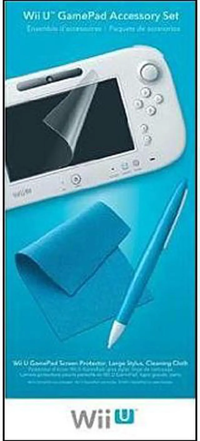 Main image of Nintendo Wii U gamepad accessory set