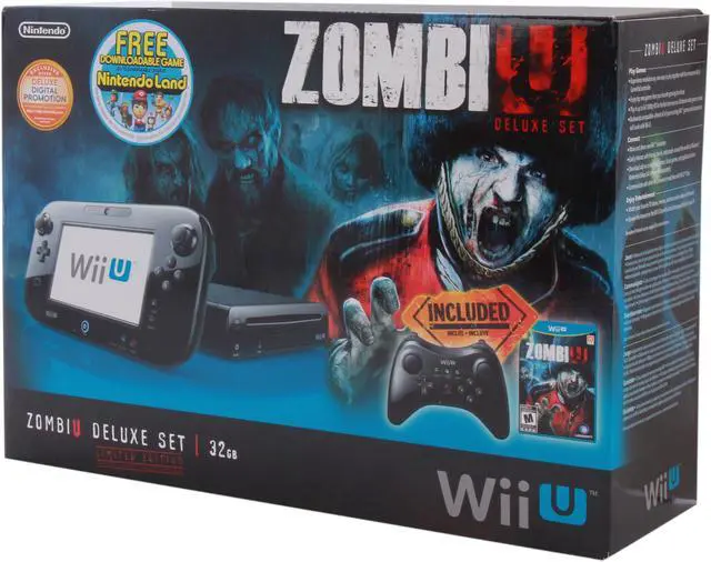 Alt view image 18 of 18 - Nintendo Wii U ZombiU Deluxe Set