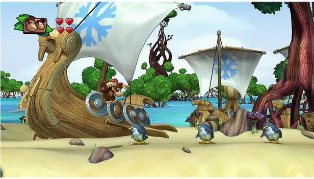 Alt view image 2 of 9 - Donkey Kong Country: Tropical Freeze Nintendo Wii U