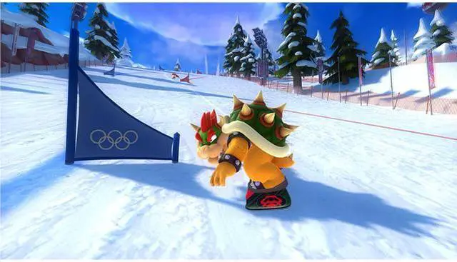 Alt view image 4 of 5 - Mario  & Sonic at the Olympic Winter Games 2014 Nintendo Wii U