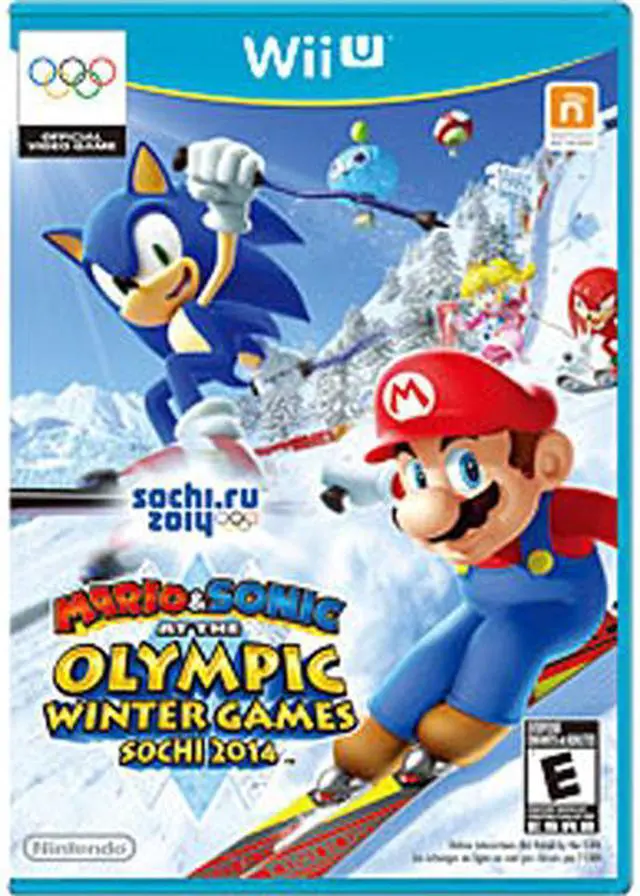 Main image of Mario  & Sonic at the Olympic Winter Games 2014 Nintendo Wii U