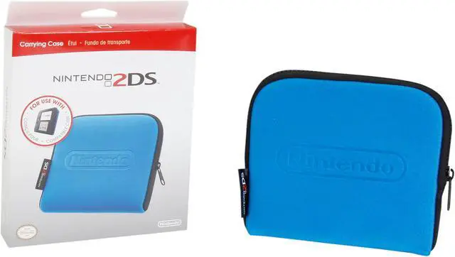Alt view image 7 of 7 - Nintendo 2DS Carrying Case – Blue