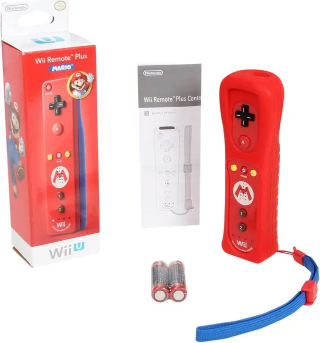 Alt view image 8 of 8 - Nintendo Wii U Remote Plus Controller – Mario