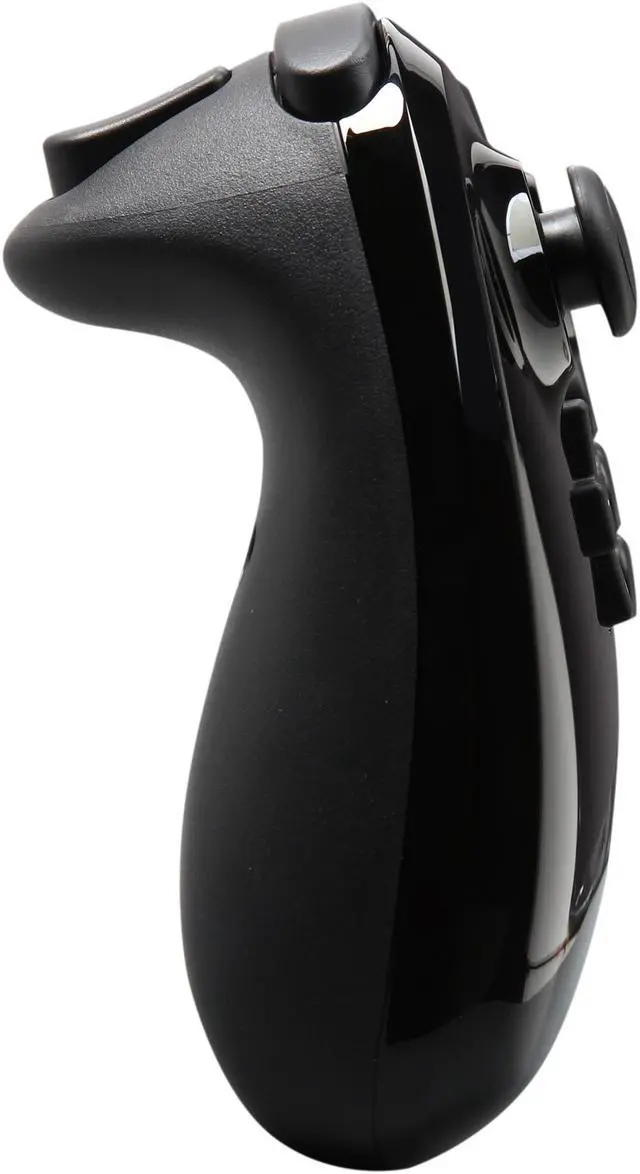 Alt view image 3 of 8 - Nintendo Wii U Pro Controller Black