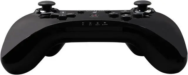 Alt view image 7 of 8 - Nintendo Wii U Pro Controller Black