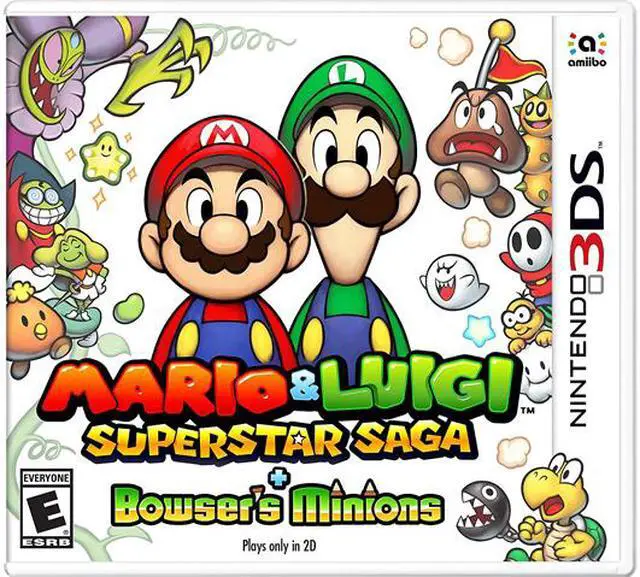 Main image of Mario & Luigi Superstar Saga + Bowser's Minions - Nintendo 3DS