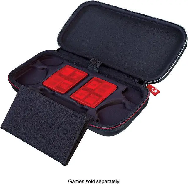 Alt view image 4 of 5 - RDS Industries Nintendo Switch Game Traveler Deluxe Travel Case NNS50GR
