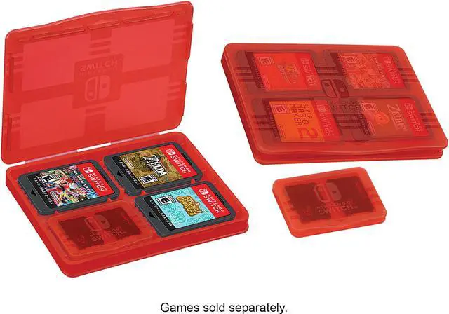 Alt view image 5 of 5 - RDS Industries Nintendo Switch Game Traveler Deluxe Travel Case NNS50GR