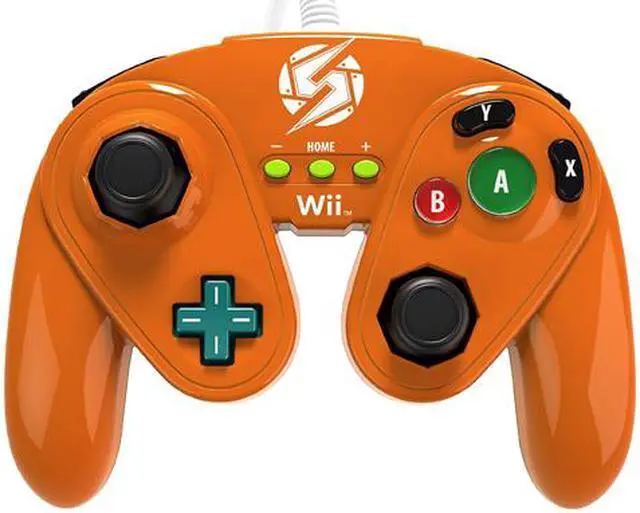 Alt view image 2 of 6 - PDP Wired Fight Pad for Wii U - Samus