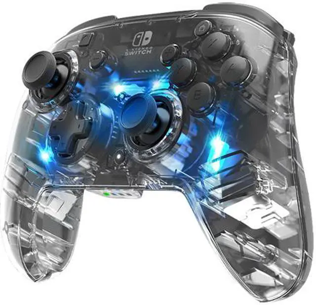Alt view image 2 of 7 - PDP 500-137-NA Afterglow Wireless Deluxe Controller For Nintendo Switch