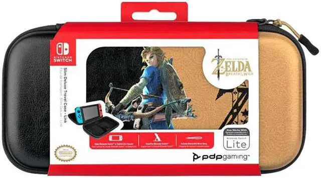 Alt view image 3 of 3 - PDP 500-218-NA-C6LI Slim Deluxe Travel Case: Hyrule Hero Link