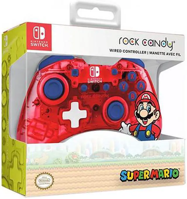 Alt view image 4 of 4 - PDP 500-181-NA-MAR Rock Candy Wired Controller: Mario Punch