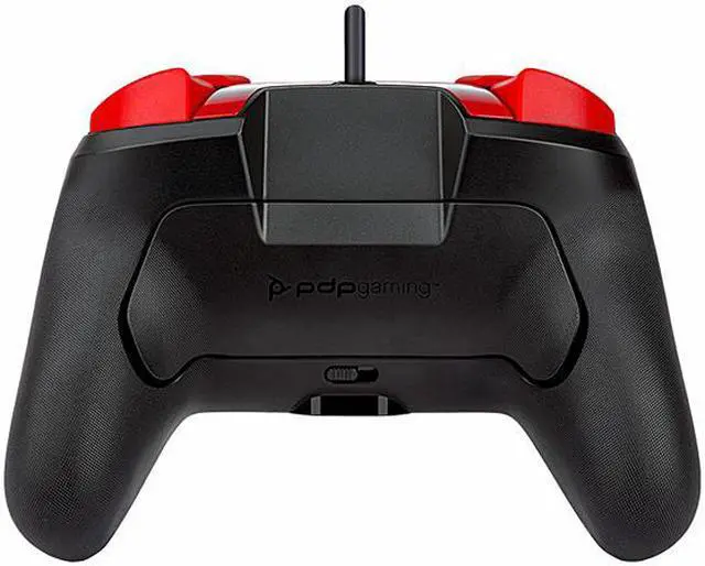 Alt view image 7 of 9 - PDP 500-134-NA-C1MR-1 Faceoff Deluxe+ Audio Wired Controller: Power Pose Mario