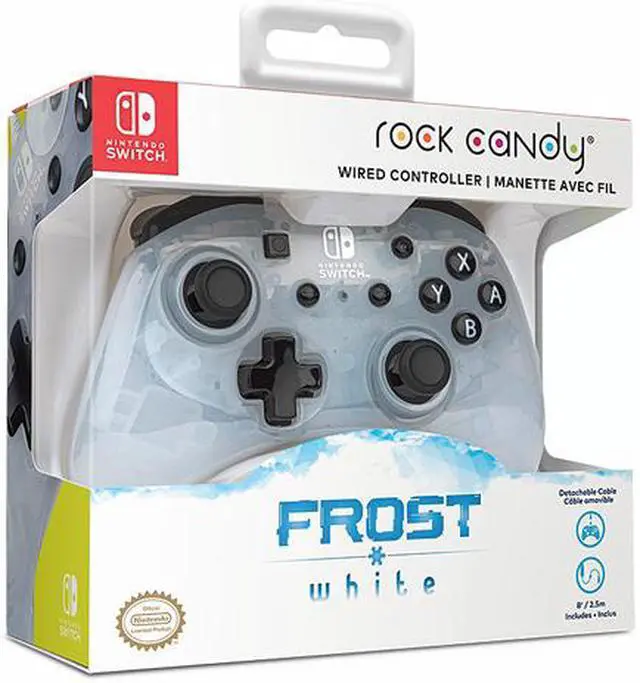 Alt view image 9 of 9 - PDP 500-181-NA-WH Rock Candy Wired Controller: Frost White