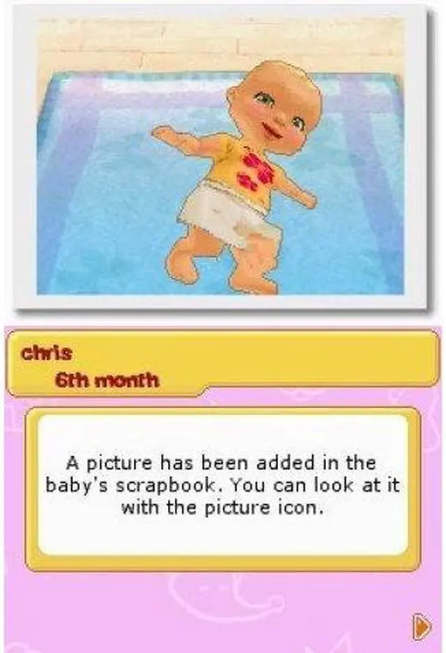 Alt view image 6 of 9 - My Baby Girl Nintendo DS Game