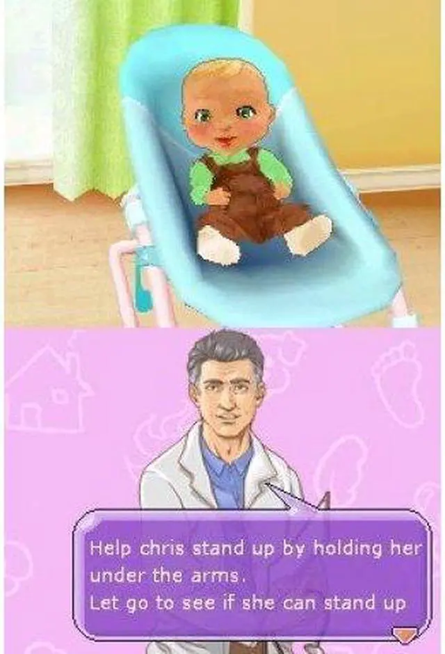 Alt view image 8 of 9 - My Baby Girl Nintendo DS Game