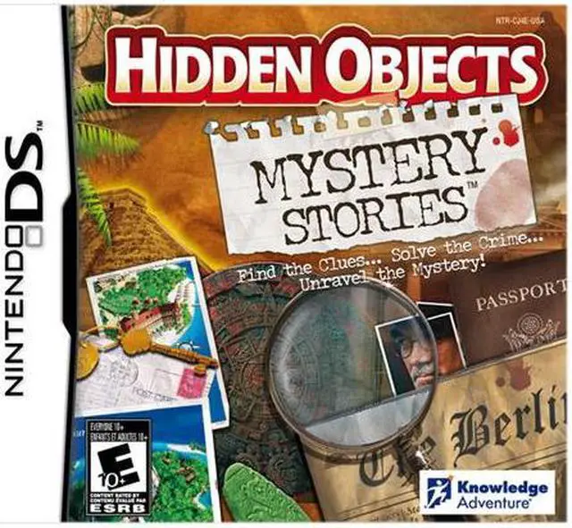 Main image of Hidden Objects: Mystery Stories Nintendo DS Game