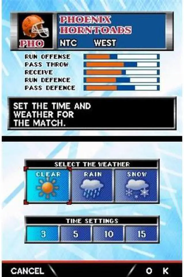 Alt view image 5 of 20 - Tecmo Bowl: Kickoff Nintendo DS Game