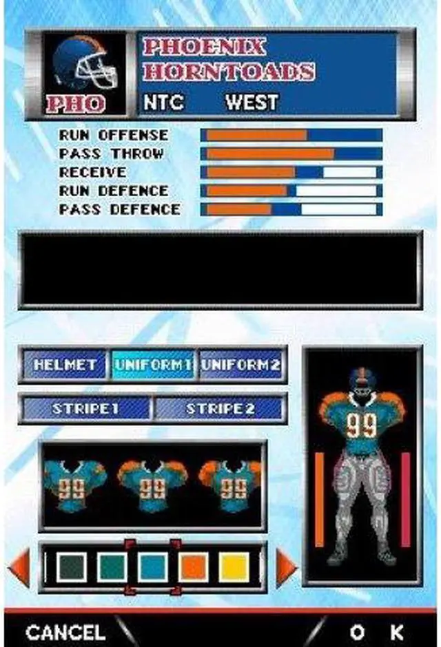 Alt view image 13 of 20 - Tecmo Bowl: Kickoff Nintendo DS Game