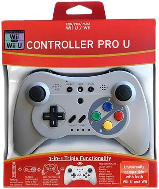 Alt view image 2 of 2 - Interworks 7033 Controller Pro U - Classic -SuperFamicon