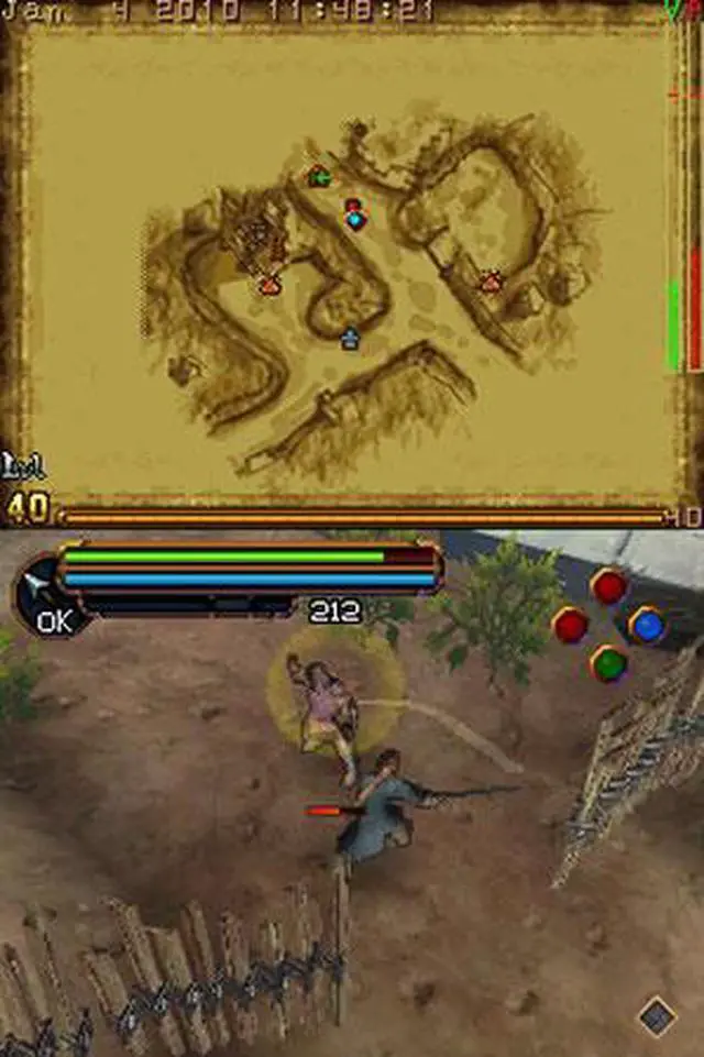 Alt view image 9 of 18 - Lord of the Rings: Aragorn's Quest Nintendo DS Game