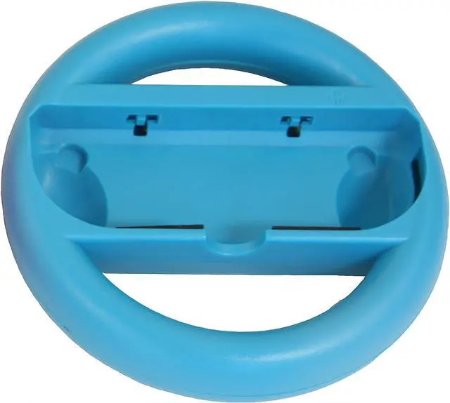 Main image of Gamefitz NINTENDO-SWITCH-WIRELESS-STEER Nintendo Switch Wireless Steering Wheel - Blue
