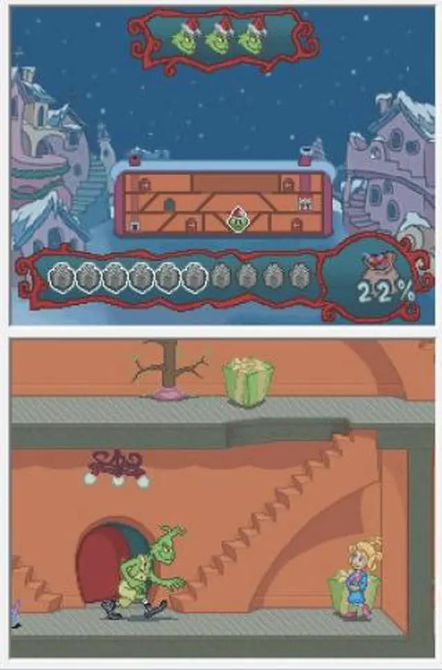 Alt view image 2 of 5 - Dr. Seuss: How The Grinch Stole Christmas Nintendo DS Game