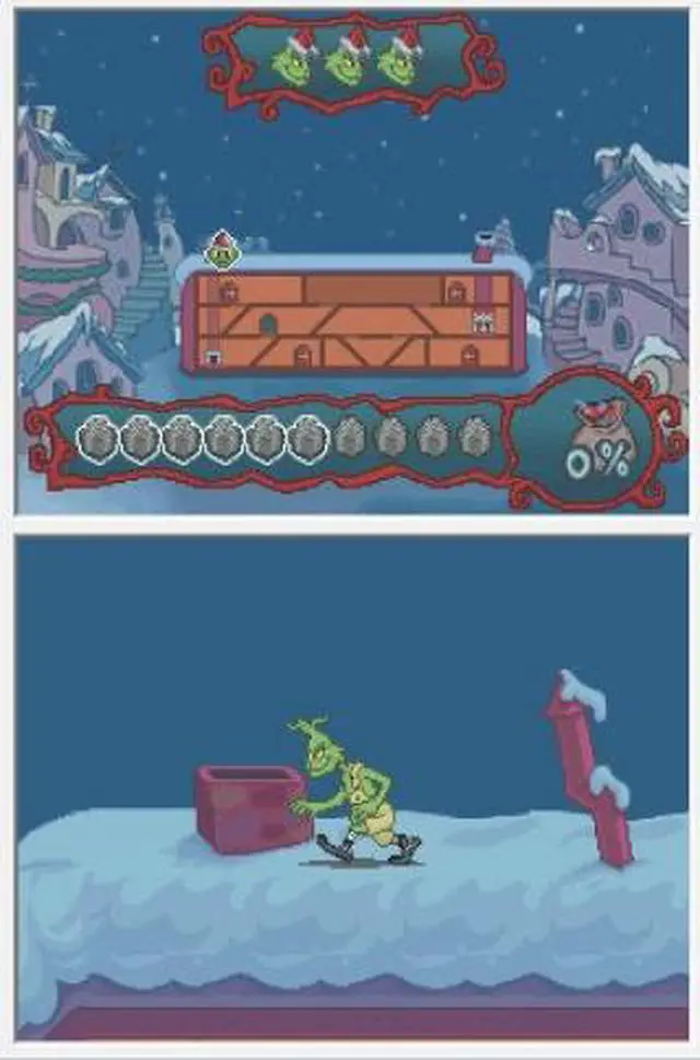 Alt view image 4 of 5 - Dr. Seuss: How The Grinch Stole Christmas Nintendo DS Game