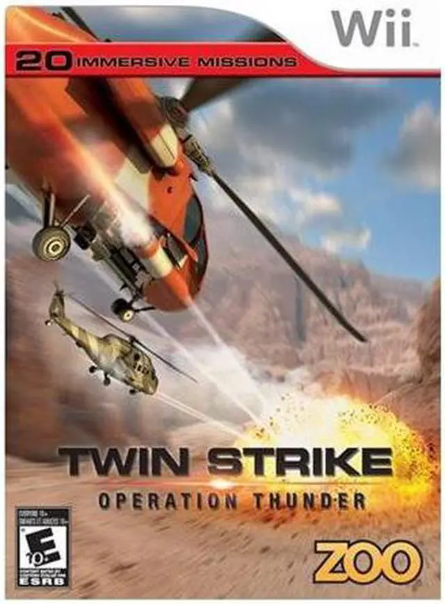 Main image of Twin Strike: Operation Thunder Wii Game