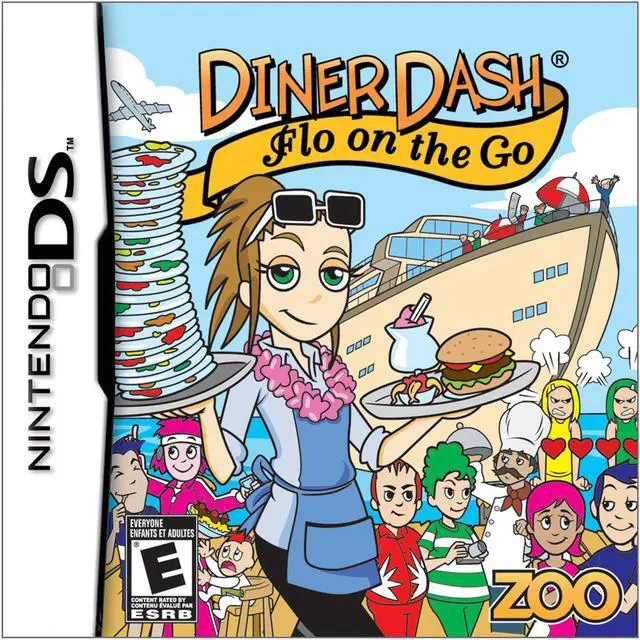 Main image of Diner Dash: Flo on the Go Nintendo DS Game