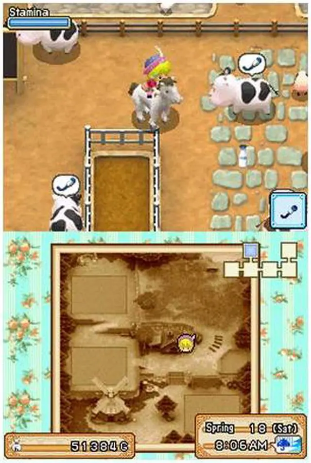 Alt view image 7 of 11 - Harvest Moon Grand Bazaar Nintendo DS Game