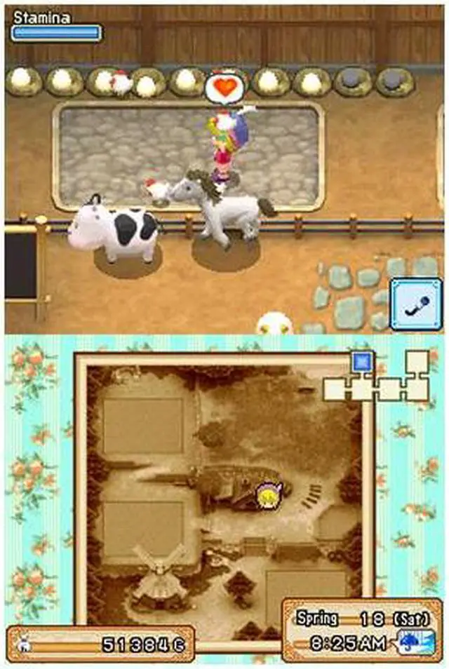 Alt view image 8 of 11 - Harvest Moon Grand Bazaar Nintendo DS Game