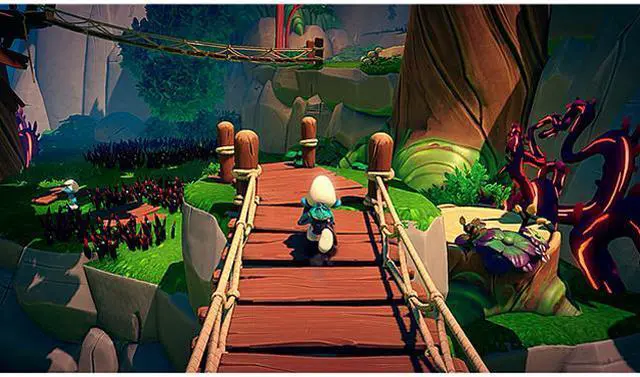 Alt view image 6 of 7 - The Smurfs: Mission Vileaf - Standard Edition - Nintendo Switch